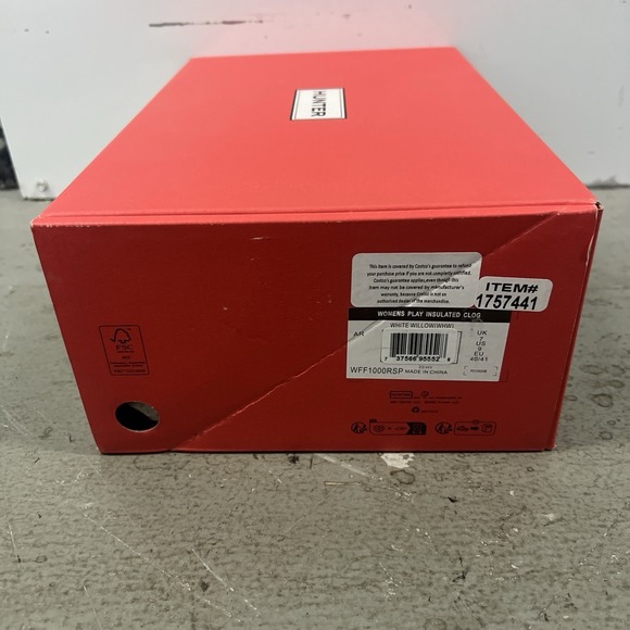 Hunter Women's Play Insulated Clogs White Willow Slip-On Waterproof Shoes Size 9 - Picture 14 of 14